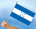 Stockflaggen Honduras
 (45 x 30 cm) kaufen bestellen Shop