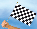 Bild der Flagge "Stockflaggen Zielflagge (45 x 30 cm)"