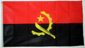 Bild der Flagge "Nationalflagge Angola (150 x 90 cm)"