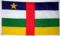 Bild der Flagge "Nationalflagge Zentralafrikanische Republik (150 x 90 cm)"