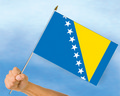 Bild der Flagge "Stockflaggen Bosnien-Herzegowina (45 x 30 cm)"