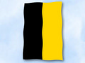 Flagge Baden Württemberg
 im Hochformat (Glanzpolyester) kaufen bestellen Shop