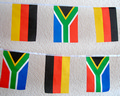 Bild der Flagge "Flaggenkette Deutschland-Südafrika 17m"