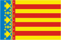 Flagge von Valencia (150 x 90 cm) kaufen