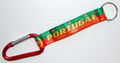 Bild der Flagge "Karabiner-Schlüsselanhänger mit Flagge Portugal"
