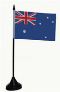 Bild der Flagge "Tisch-Flagge Australien 15x10cm mit Kunststoffständer"