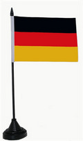 Tisch-Flagge Deutschland 15x10cm
 mit Kunststoffständer kaufen bestellen Shop