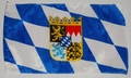 Tisch-Flagge Bayern Rauten mit Wappen kaufen