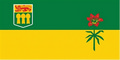 Bild der Flagge "Kanada - Provinz Saskatchewan (150 x 90 cm)"