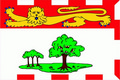 Bild der Flagge "Kanada - Provinz Prince Edward Island (150 x 90 cm)"