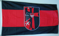 Flagge des Sudetenland mit Wappen
 (150 x 90 cm) kaufen bestellen Shop