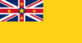 Nationalflagge Niue
 (150 x 90 cm) kaufen bestellen Shop