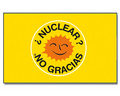 Flagge NUCLEAR? NO GRACIAS (spanisch) (150 x 90 cm) kaufen