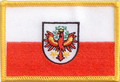 Bild der Flagge "Aufnäher Flagge Tirol (8,5 x 5,5 cm)"