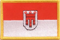 Bild der Flagge "Aufnäher Flagge Vorarlberg (8,5 x 5,5 cm)"