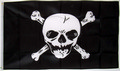 Totenkopf-Flagge 3 (150 x 90 cm) kaufen