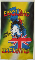 Banner Punk Invasion - England Exploited (90 x 140 cm) kaufen
