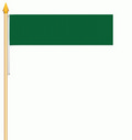 Bild der Flagge "Stockflaggen Schützenfest grün-weiß  (40 x 30 cm)"