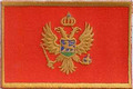 Bild der Flagge "Aufnäher Flagge Montenegro (8,5 x 5,5 cm)"