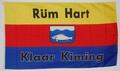 Bild der Flagge "Fahne Rüm Hart, Klaar Kiming (150 x 90 cm)"