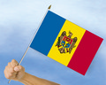 Bild der Flagge "Stockflaggen Moldawien (45 x 30 cm)"
