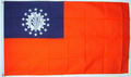 Bild der Flagge "Nationalflagge Myanmar alt (bis 2010) (150 x 90 cm)"