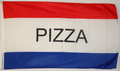 Bild der Flagge "Flagge Pizza (150 x 90 cm)"