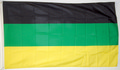 Bild der Flagge "Flagge Afrikanischer Nationalkongress (ANC) (150 x 90 cm)"
