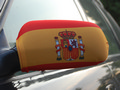 Bild der Flagge "PKW Außenspiegel-Flaggen Spanien im 2er-Set"