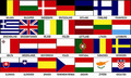Europa - Flagge mit 28 Mitgliedsstaaten
 (150 x 90 cm) kaufen bestellen Shop