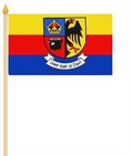 Stockflagge Nordfriesland Lewer duad üs Slav! (45 x 30 cm) kaufen
