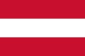 Bild der Flagge "Flagge Österreich im Querformat (Glanzpolyester)"