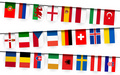 Bild der Flagge "Flaggenkette klein Fußball-Europameisterschaft 2016"