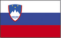 Nationalflagge Slowenien mit Hohlsaum (90 x 60 cm) kaufen