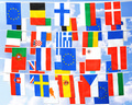 Bild der Flagge "Flaggenkette Europäische Union 9m"