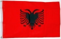 Nationalflagge Albanien
 (90 x 60 cm) kaufen bestellen Shop