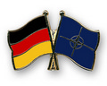 Bild der Flagge "Freundschafts-Pin Deutschland - NATO"