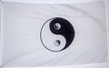 Flagge Yin und Yang wei
 (150 x 90 cm) kaufen bestellen Shop