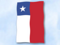 Flagge Chile im Hochformat (Glanzpolyester) kaufen