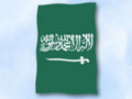 Bild der Flagge "Flagge Saudi-Arabien im Hochformat (Glanzpolyester)"