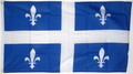 Bild der Flagge "Kanada - Provinz Quebec (150 x 90 cm)"