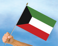 Stockflaggen Kuwait
 (45 x 30 cm) kaufen bestellen Shop