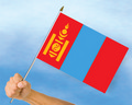 Bild der Flagge "Stockflaggen Mongolei (45 x 30 cm)"