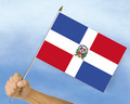 Stockflaggen Dominikanische Republik
 (45 x 30 cm) kaufen bestellen Shop
