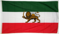 Bild der Flagge "Nationalflagge Iran (1806-1979) (150 x 90 cm)"
