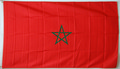 Nationalflagge Marokko
 (150 x 90 cm) Basic-Qualität kaufen bestellen Shop Fahne Flagge