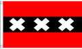 Bild der Flagge "Flagge von Amsterdam (150 x 90 cm)"