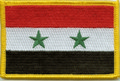 Bild der Flagge "Aufnäher Flagge Syrien (8,5 x 5,5 cm)"