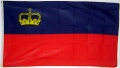 Bild der Flagge "Nationalflagge Fürstentum Liechtenstein (90 x 60 cm)"