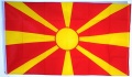 Nationalflagge Nordmazedonien
 (90 x 60 cm) kaufen bestellen Shop